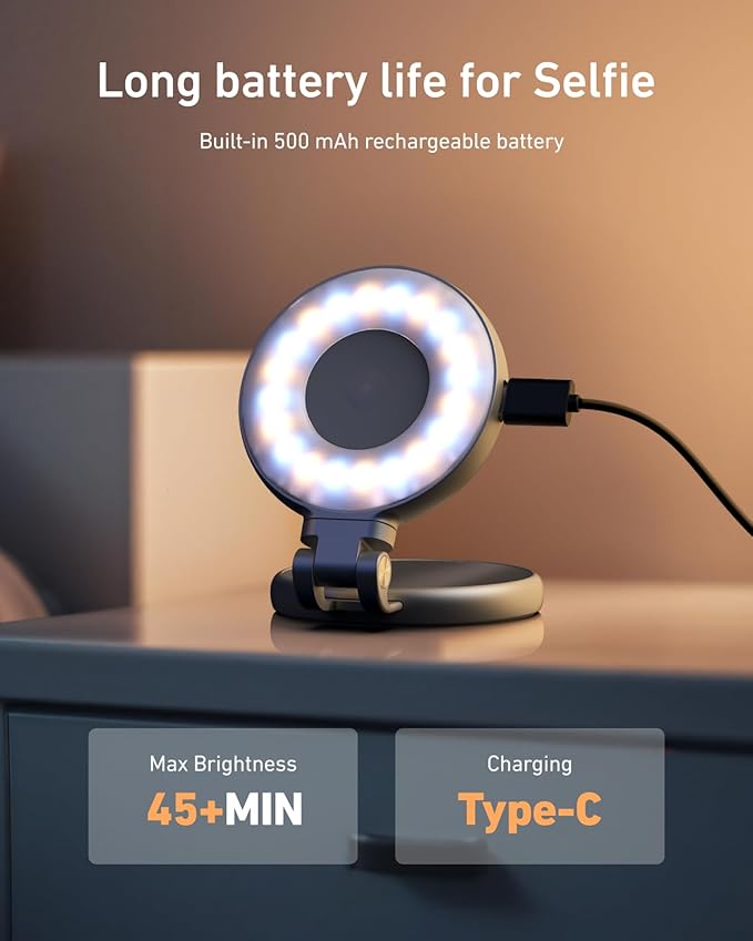 Lumeo™ ✨ 3-in-1 Magnetic Beauty Selfie Light for Phones