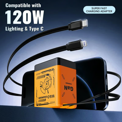 AmpFusion USB smart charger⚡ — Fast charging for multiple devices