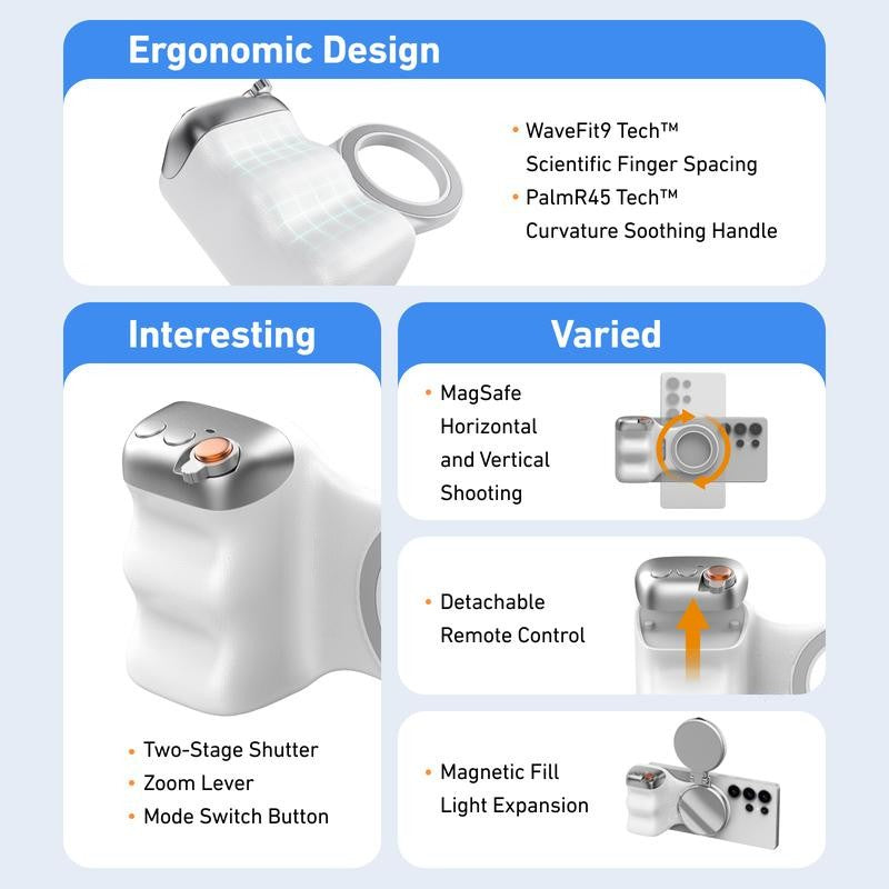 📸 SnapGrip Pro™ — Shoot Anywhere. Control Everything.